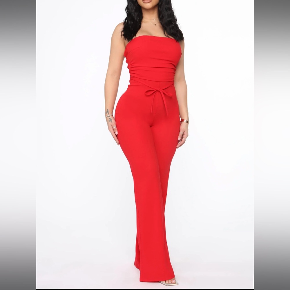 Strapless Jumpsuit